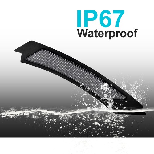 2x Reflector de marcador lateral delantero transparente para 09-11 BMW Serie 3 E90 E91 LCI Sedán 4P - Imagen 6 de 11