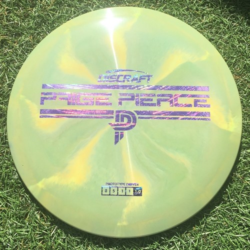 Discraft Paige Pierce Prototype Passion Disc Golf Drive Watermelon ESP Swirl NEW - Picture 6 of 23