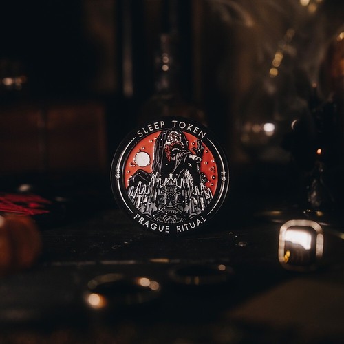 🌟 Limited Edition 🌙 Prague Ritual Coin – Sleep Token Collectible 🔥