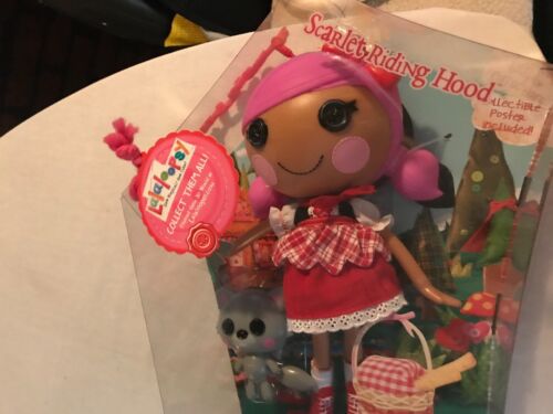 Lalaloopsy SCARLET RIDING HOOD Doll 12" Full Size NIB ~COLLECTIBLE POSTER - Picture 3 of 6
