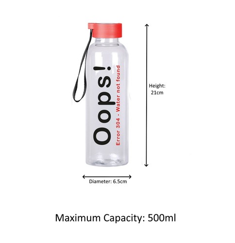 Motivational Water Bottle 500ml Sports Portable Leakproof Plastic Gym OFFER - Picture 26 of 40