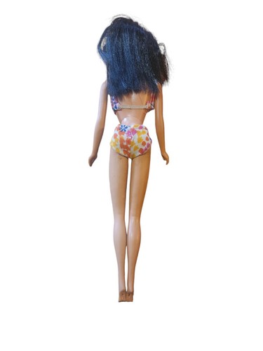 Vintage 1975 Hawaiian Barbie Steffi Face Mattel Puppe, Badeanzug, Hula Rock, Ukelale - Bild 3 von 19