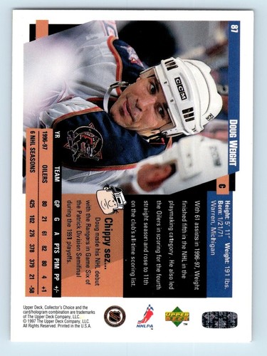 1997-98 UPPER DECK COLLECTOR'S CHOICE HOCKEY BASE CARDS - TAKE YOUR PICK! - Picture 110 of 312