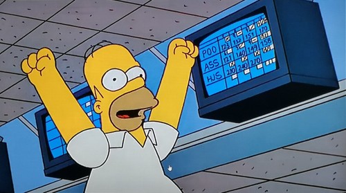 The Simpsons Original Animation Produktion Zeichnungen Ordner gemischter Hintergrund Cel - Bild 10 von 17