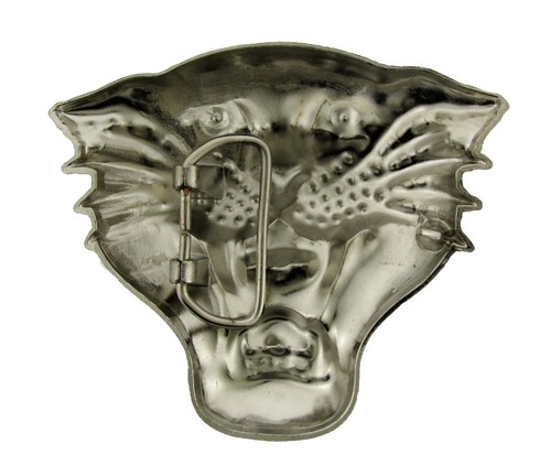 Men Women Belt Buckle Lion Wolf Bear Dragon Black Panther Western Rodeo Cowgirl - Picture 28 of 45
