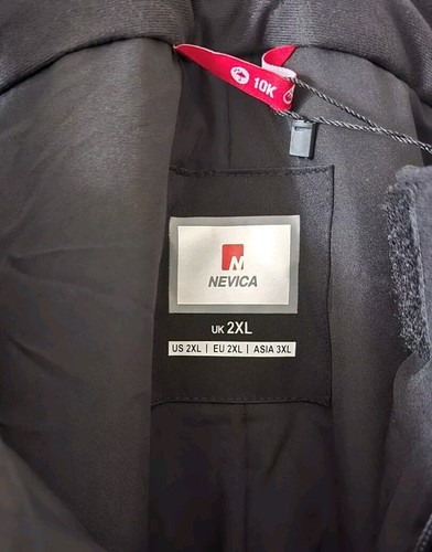 Nevica Vail Hose Herren schwarz gepolsterte Skihose Latzhose Größe 2XL BRANDNEU MIT ETIKETT UVP £140 - Bild 9 von 16