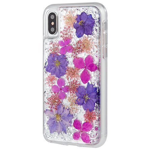 CASEMATE IPHONE X 10 KARAT PETALS MILITARY STRENGTH CASE COVER RRP £44.99 - Afbeelding 1 van 6