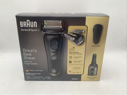 Sistema de carga y limpieza en seco y húmedo BRAUN Series 9 Sport + 9320CC edición especial - Imagen 2 de 5