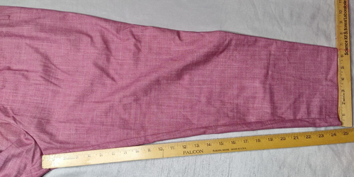 WORTHINGTON Women Size 12 Straight Leg High-Rise Red Cropped Pants NEW - Picture 9 of 14