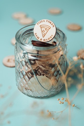 Food Tokens for Wedding & Parties | Ice Cream Pizza Fish Chips Burger Hog Roast - Picture 3 of 10