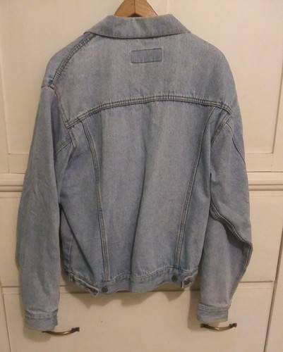 Wrangler denim jacket 1980 s vintage Wrangler HERO denim style 21151 - Unisex S - Picture 2 of 3