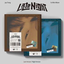 JAY CHANG [LATE NIGHT] 1st Mini Album LATE CD+Photo Book+2 Photo Card+Poster