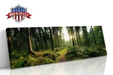 Sanctuary of the Morning Canvas Print for Home Decor, Wall Decor Forest Poster