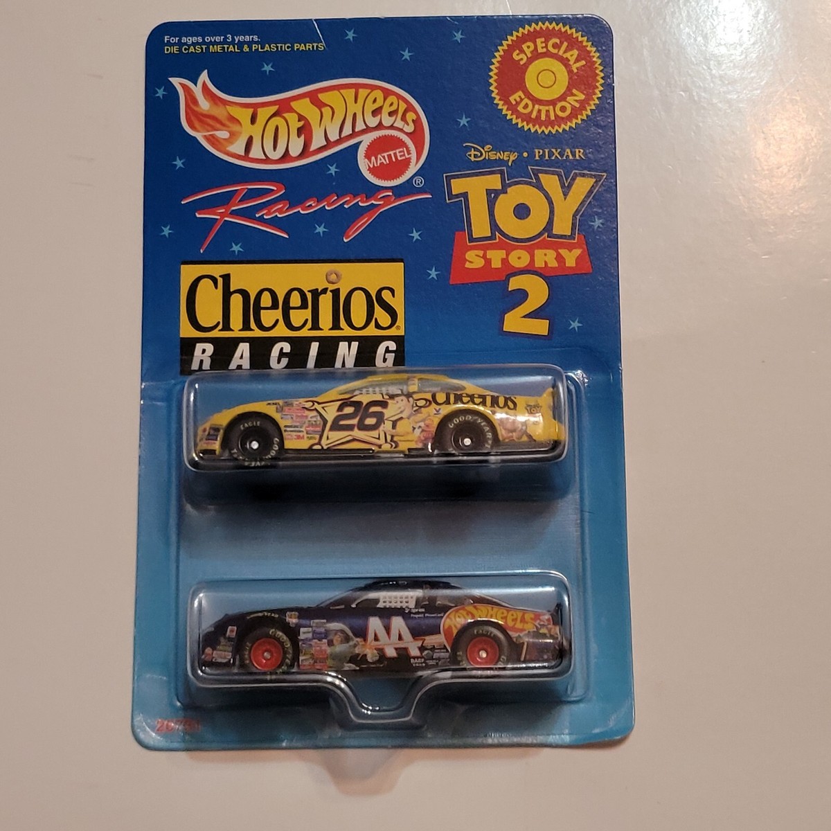 Hot Wheels Racing Cheerios Toy Story 2 Special Edition