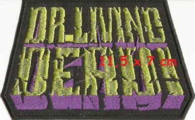 DR. LIVING DEAD Patch Shape Thrash Metal Muncipal Waste Havok xxxx
