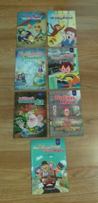 Lot of 7 Caramel Tree Story Books Level 3 Pre-Intermediate Comprehension Reading
