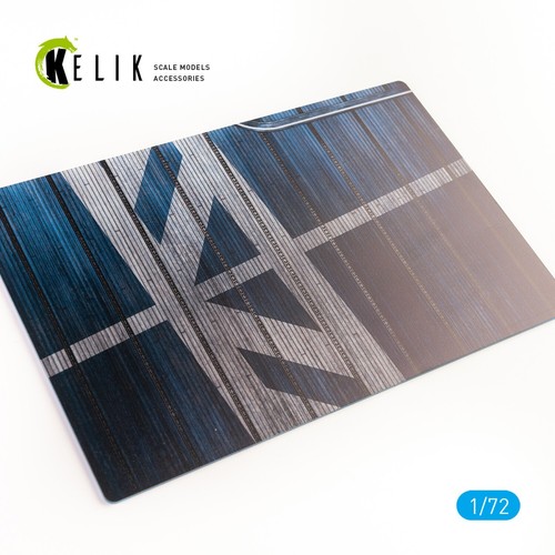 Base acrílica para kit modelo plástico 1:72 USS Antietam (CV-36) 1953 KeliK KS72071 - Imagen 1 de 8