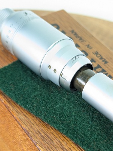 Mitutoyo No368 Holtest 3-Amboss Bohrung Mikrometer 1,4-1,6" Japan Maschinist Werkzeug! 018 - Bild 15 von 18