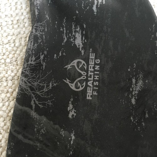 Camisa Orageous Niños XL 18 20 Negra RealTree Pesca Camuflaje Raglán Mangas Largas Usada en Excelente Condición - Imagen 2 de 7