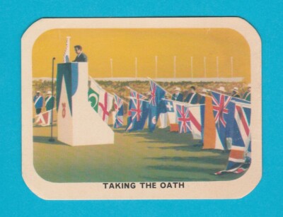 NABISCO AUSTRALIEN - KARTE NR. 1 -VII BRITISH & COMMONWEALTH GAMES IN PERTH - 1962