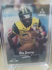 2018 Panini Luminance Ito Smith Draft Day RC Auto Gold Ink Atlanta Falcons