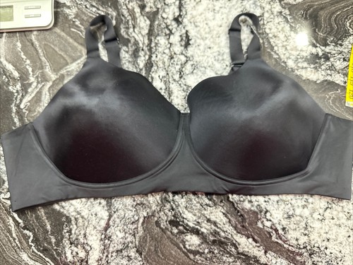 Catherines Bra No Wire Black Nylon Plus Size Intimates 50B - Picture 1 of 11