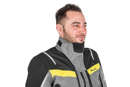 Kurtka motocyklowa Touratech Compañero Rambler męska szara stone - Zdjęcie 4 z 14