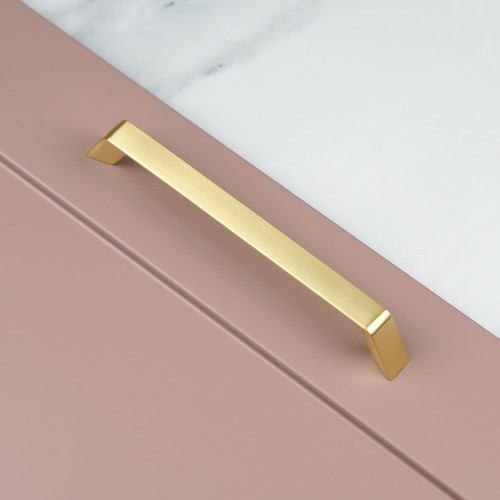 10x 160mm Manijas de Latón Armario de Cocina Armario Puerta Cajón Tirador Dorado Muebles - Imagen 3 de 3