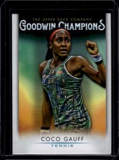 2021 Upper Deck Goodwin Champions #17 Coco Gauff RC