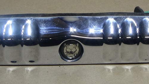 1998-2003 Jaguar XJ8 Venden Plas X308 Trunk Lid Molding Trim Chrome - Picture 2 of 11