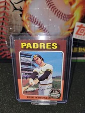 2024 Topps Heritage FRED KENDALL 1975 50th Anniversary Box Topper Padres 