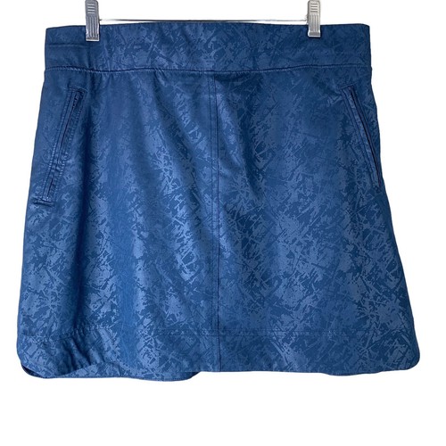 Orvis Skort Größe Large marineblau Reißverschluss Taschen Rock Shorts Damen - Bild 1 von 5