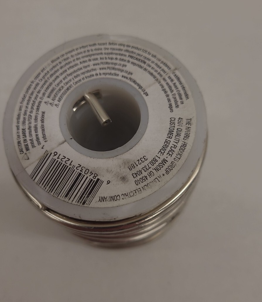 RIRI✳︎ Harris 331872 Lead Free Solder, Dia 0.125 In, 1Lb | eBay