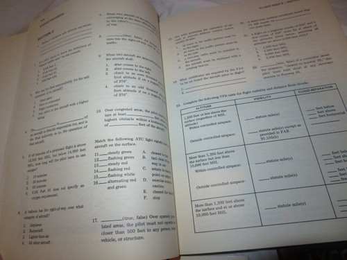 Vtg Cessna Integrated Flight Training System Books Maps Equipment Lycoming Manua - Picture 9 of 24