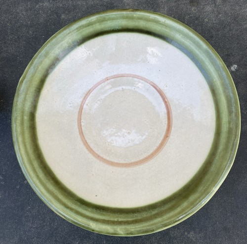 Vintage John B Taylor Harvest Pear Louisville Stoneware Flat Cup & Saucer - Picture 5 of 6