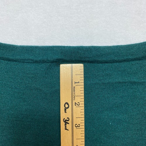 The Limited Knit Top Women's XL Green Short Sleeve Oversized Pullover NWT $49 - Picture 10 of 10