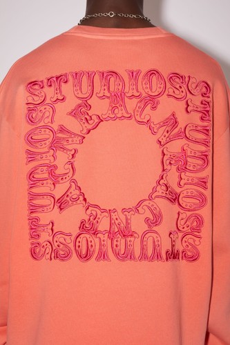 Acne studios Organic Cotton Sweatshirt - Pink size Medium - Picture 3 of 5