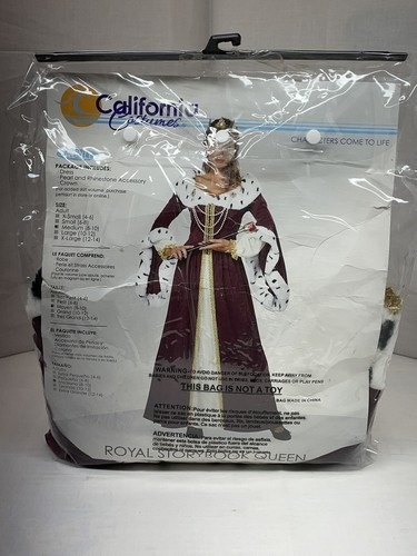 Women's Regal Renaissance Queen Costume - Picture 2 of 5