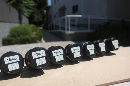 7x Lomo Standard Speeds T2.2 PL Mount | 18,22,28,35,50,75,100 w/ Pelican Case - Picture 8 of 18