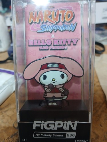 FiGPiN Emaille Pin - Naruto x Hello Kitty - Figur(en) auswählen - Bild 1 von 2