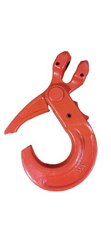 Grade 8 Compacted Skip Hook For 10mm Skip Chain - Clevis Self Locking Hook - Picture 2 of 3