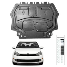 New Fit Black For 2012-2013 Volkswagen Golf R Engine Splash Shield Chassis Guard