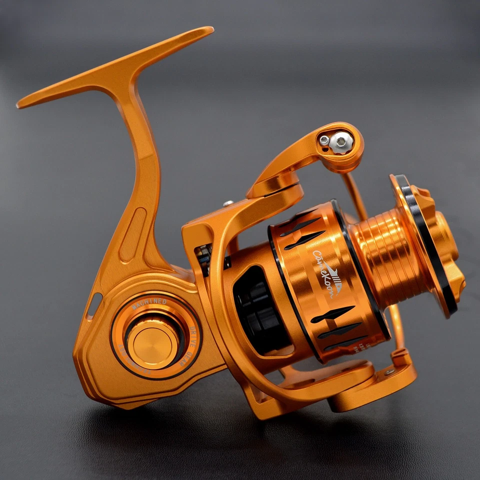 CAMEKOON 3000 Größe Salzwasserangeln Spinningrolle Frontbremse Schnureinzug 82cm - Bild 2 von 2