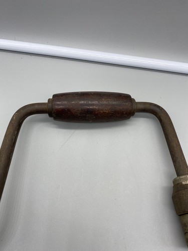 Vintage 10" Sweep Hand Bit Brace Drill. Ready to Use Made In USA - Picture 3 of 9