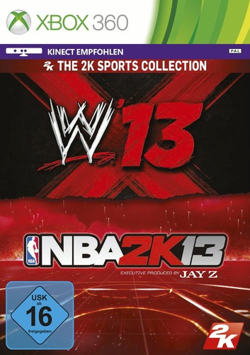 The 2k Sports Collection (Nba 2k13 / Wwe 13) (Microsoft Xbox 360) - Bild 1 von 1