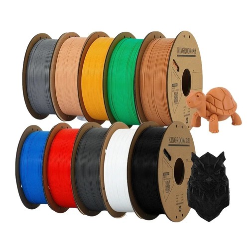 PLA Filament 1.75mm 3D Printer Filament 5/10Roll Plastic Material 100% No Bubble - 第 19/53 張圖片