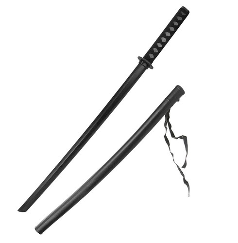 39" Bokken with Plastic Scabbard Wood Katana Sword Wooden Samurai Martial Arts - Picture 5 of 7