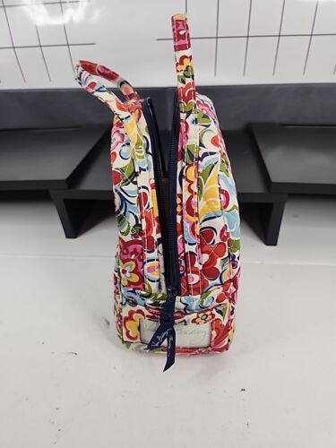 Vera Bradley lunch bag Multi Floral Colors Embroidered AB Good Condition - Picture 2 of 8