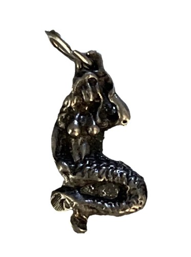Assorted Lot Mixed Pewter Mermaid Charms Brooch Under The Sea Mythical Fantasy - Picture 6 of 8