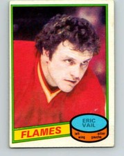 1980-81 O-Pee-Chee #15 Eric Vail  Calgary Flames V37155